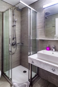 accommodation nefeli hotel shower cabin